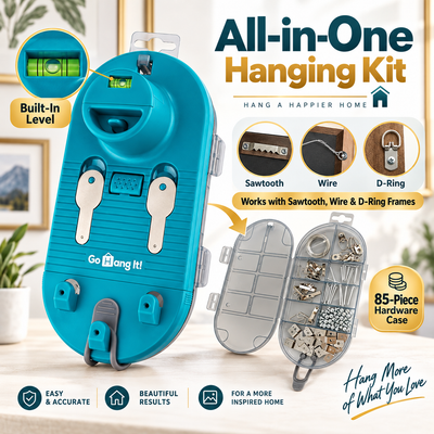❤️Go Hang It! Pro – All-in-One Picture Hanging & Leveling Kit