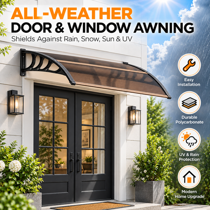 🎉Window Awning Door Canopy Exterior
