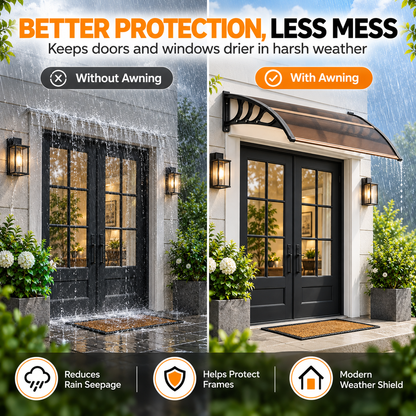 🎉Window Awning Door Canopy Exterior