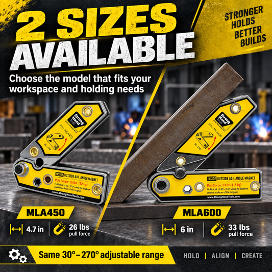 ❤️Strong Hand Tools, Adjustable Angle Magnetic Square
