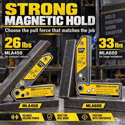 ❤️Strong Hand Tools, Adjustable Angle Magnetic Square