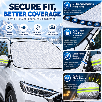 🎉Windshield Snow Cover 57.87 x 45.66 inches