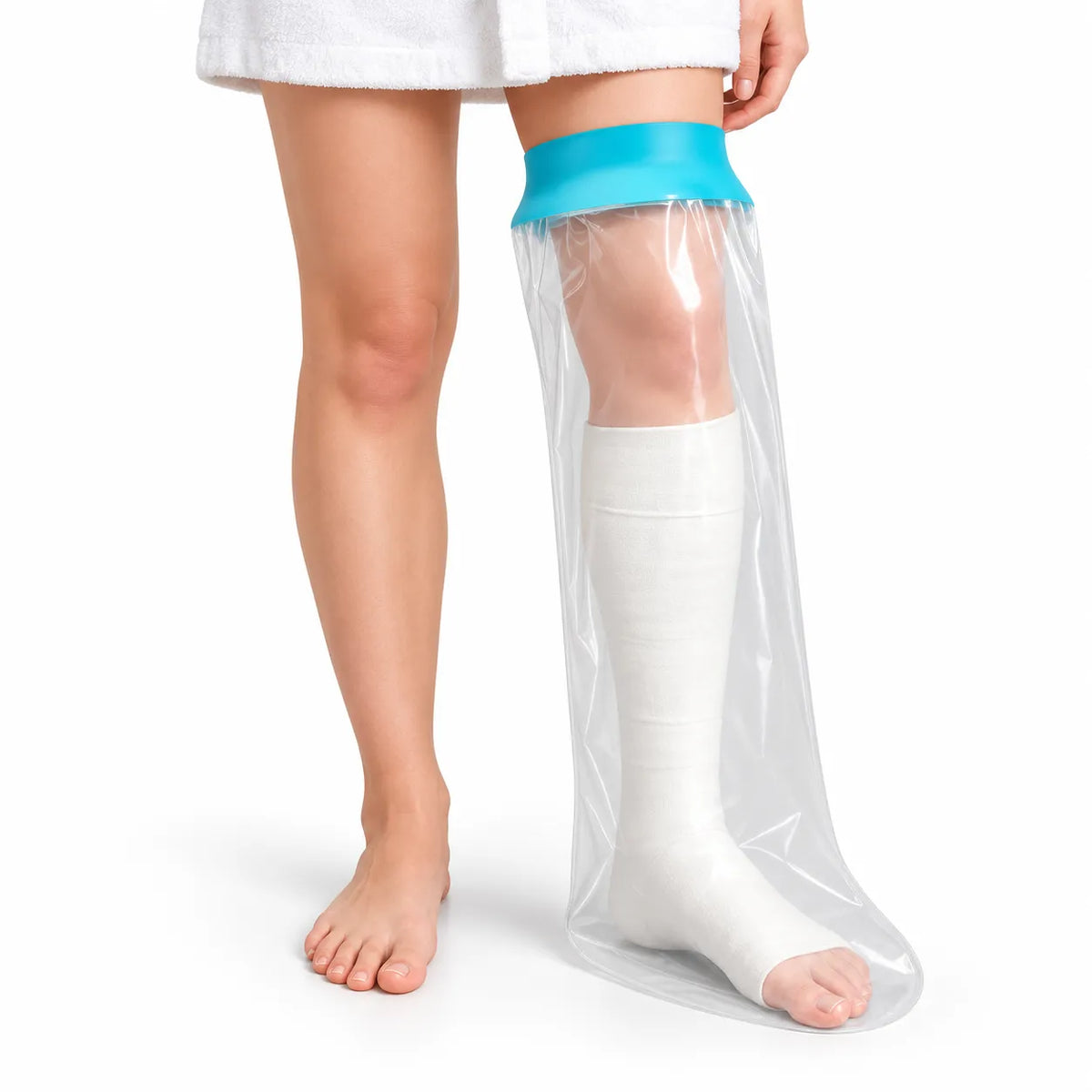 🎁Reusable Waterproof Protector – Flexible Water-Resistant Cover for Arms & Legs