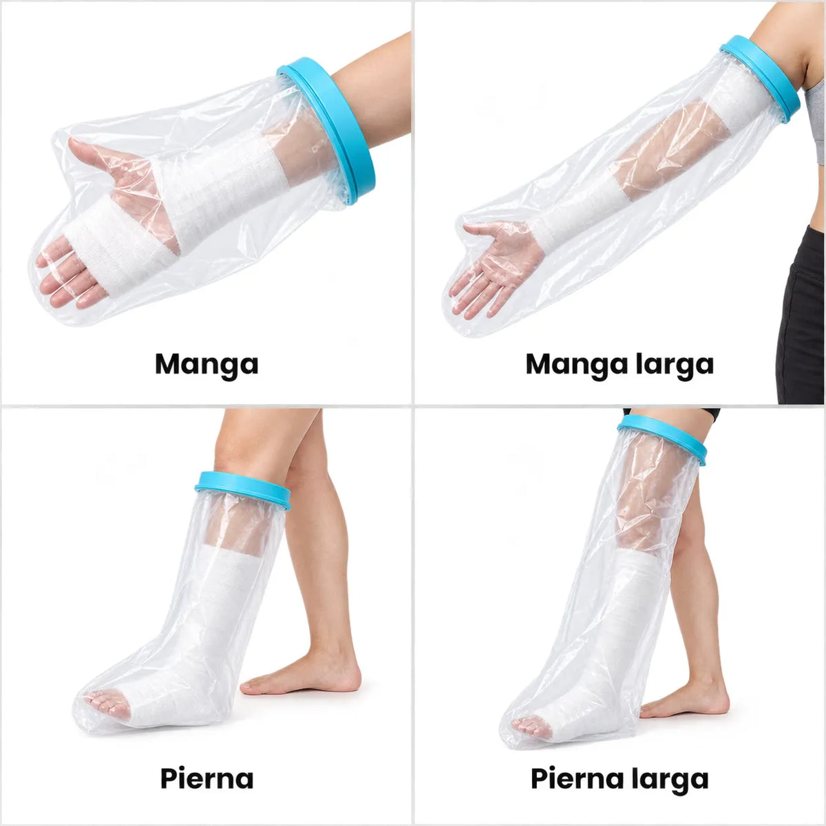 🎁Reusable Waterproof Protector – Flexible Water-Resistant Cover for Arms & Legs