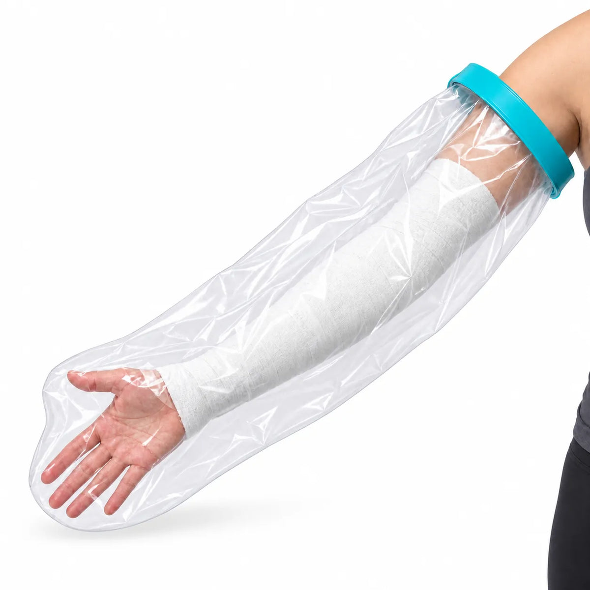 🎁Reusable Waterproof Protector – Flexible Water-Resistant Cover for Arms & Legs