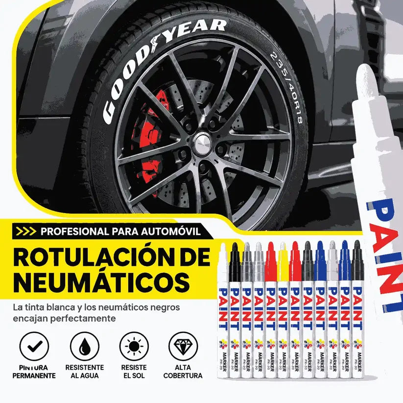 🎁Permanent Automotive Paint Marker Pens – Waterproof Oil-Based