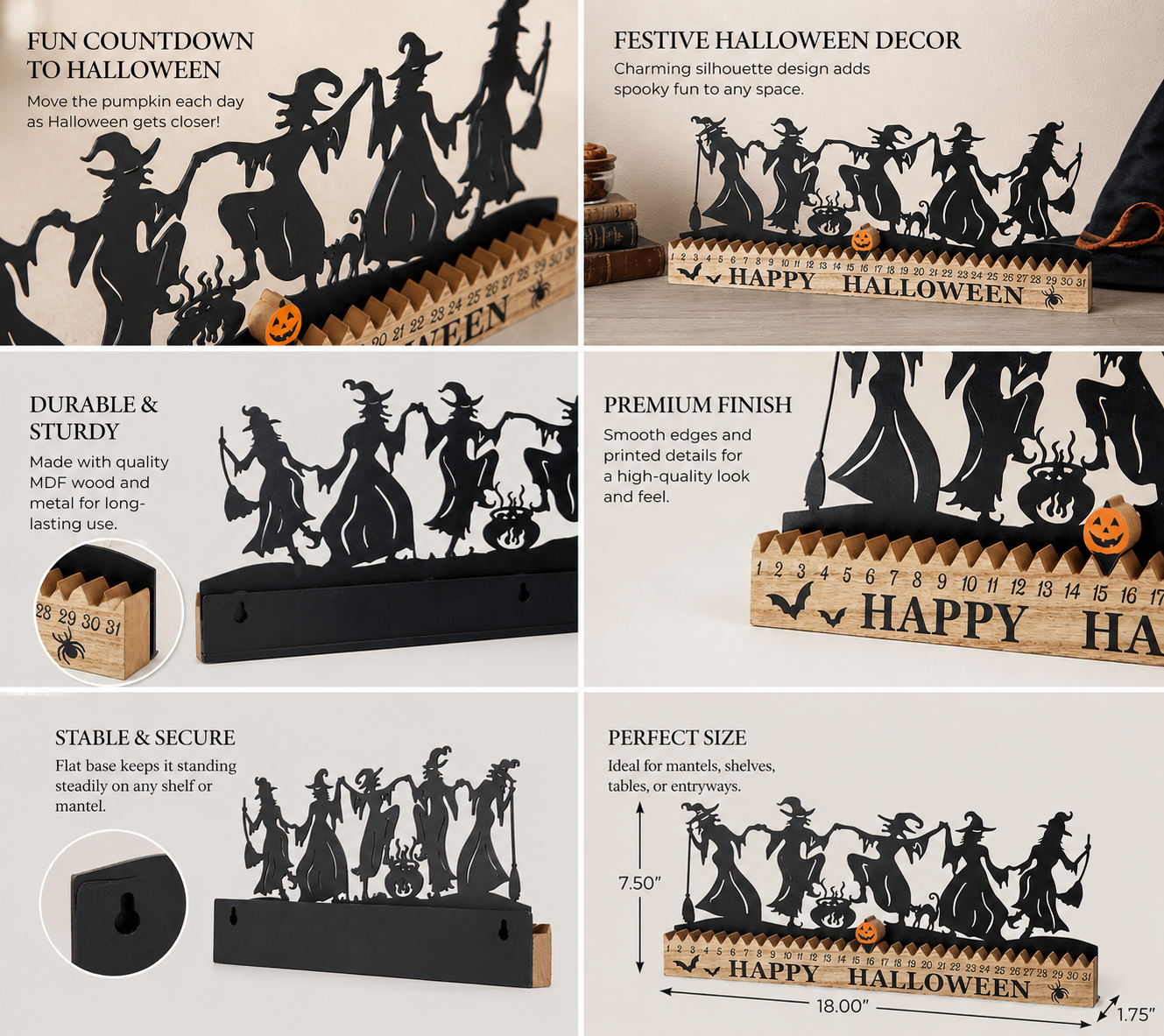 🎃Halloween Dancing Witch Countdown✨