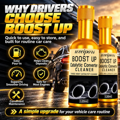 🎁2PCS BOOST UP Catalytic Converter Cleaner – Fuel System & Engine Care