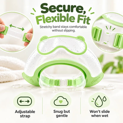 🎁Baby Waterproof Shampoo Cap – Adjustable Tear-Free Bath Visor with Eye & Ear Protection