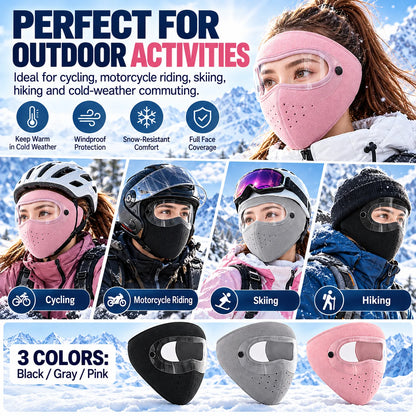 🎁2PCS Winter Windproof Face Masks with Detachable Goggles