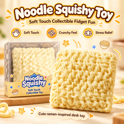 🎉Noodle Squishy Soft Touch Collectible Toy