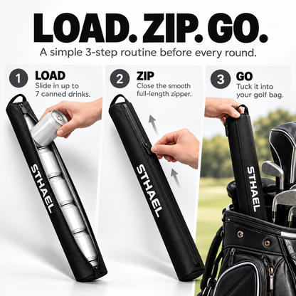 ❤️ 7-Can Insulated Golf Beer Sleeve