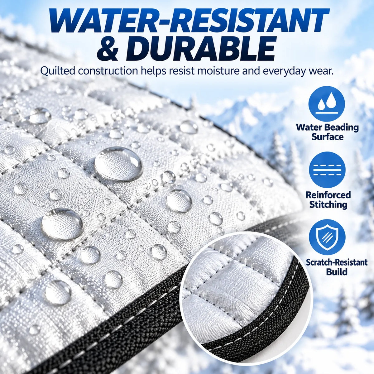 🎁Universal Car Windshield Snow Cover for Winter Protection
