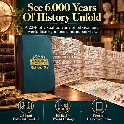 🎁Adams Chart of History Special Edition – 23-Foot Historical Timeline