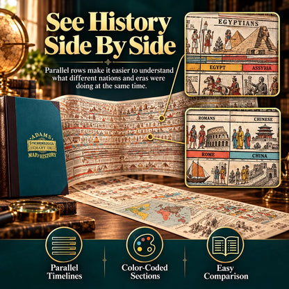 🎁Adams Chart of History Special Edition – 23-Foot Historical Timeline