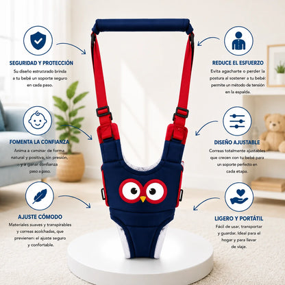 Adjustable Baby Walking Harness With Support Handl
