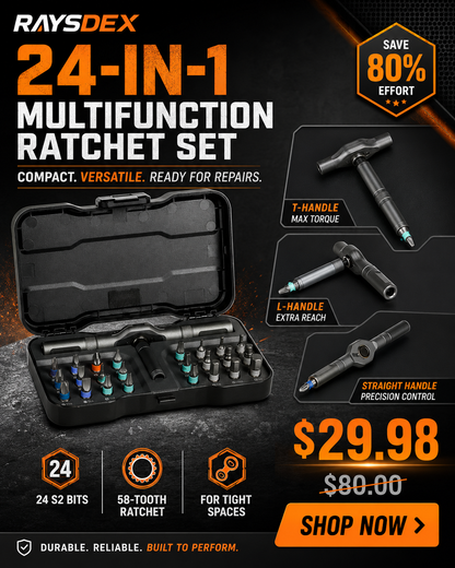 Multifunction Ratchet Set - 24 in 1