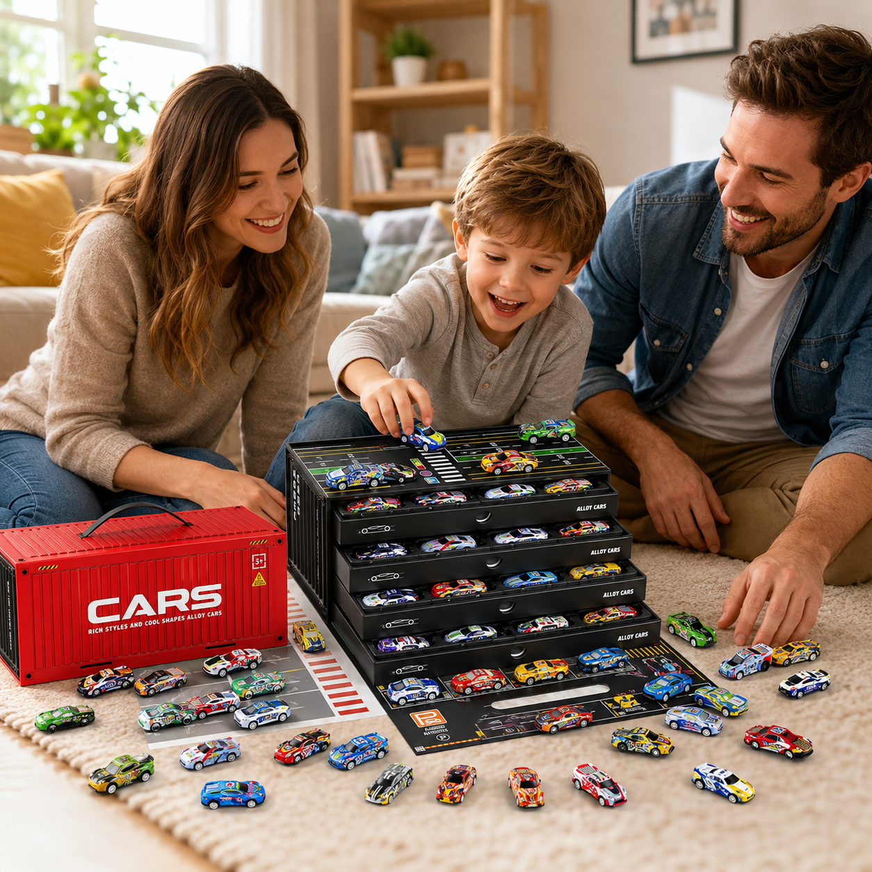 🎁48pcs of Pull-back Toy Cars | Kids Party Favor Gift Set