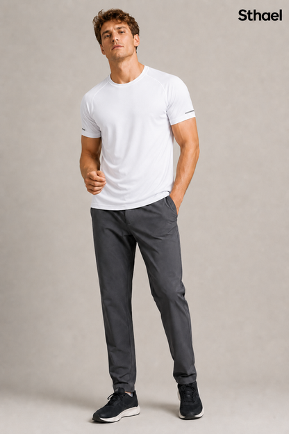 Men's Muscle-Fit Quick-Dry Training Tee