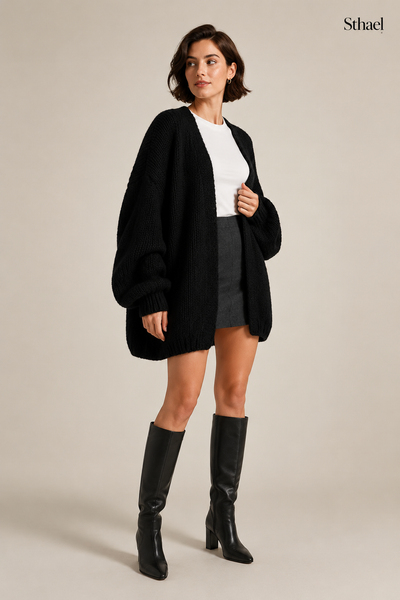 Women's Oversized Cardigan Sweater
