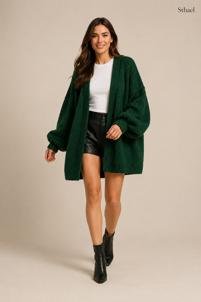 Women's Oversized Cardigan Sweater