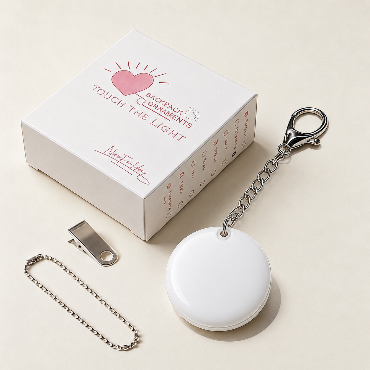 LED Keychain Light for Bags & Keys