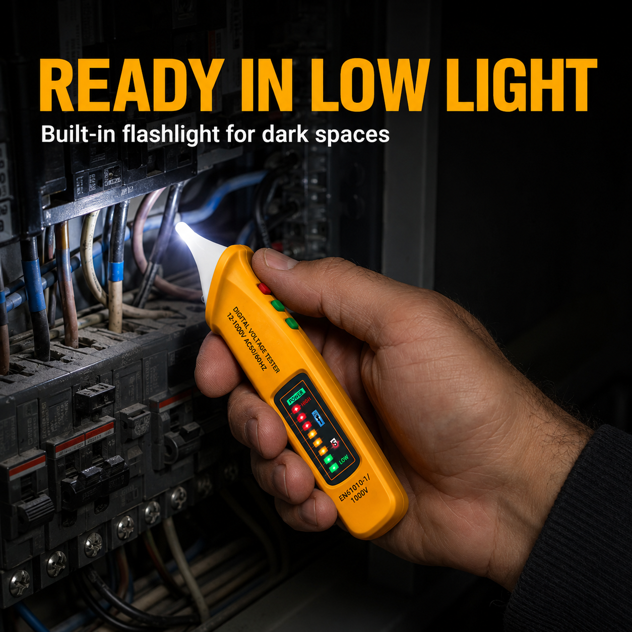 Smart NCV Voltage Tester Pen | 12–1000V AC Detector