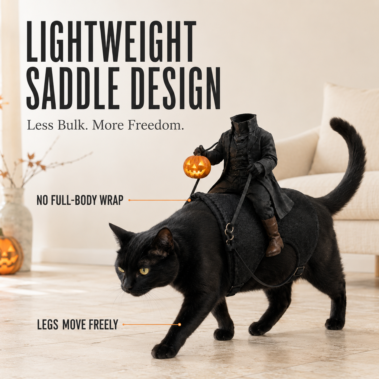 The Headless Horseman Rider Pet Costume