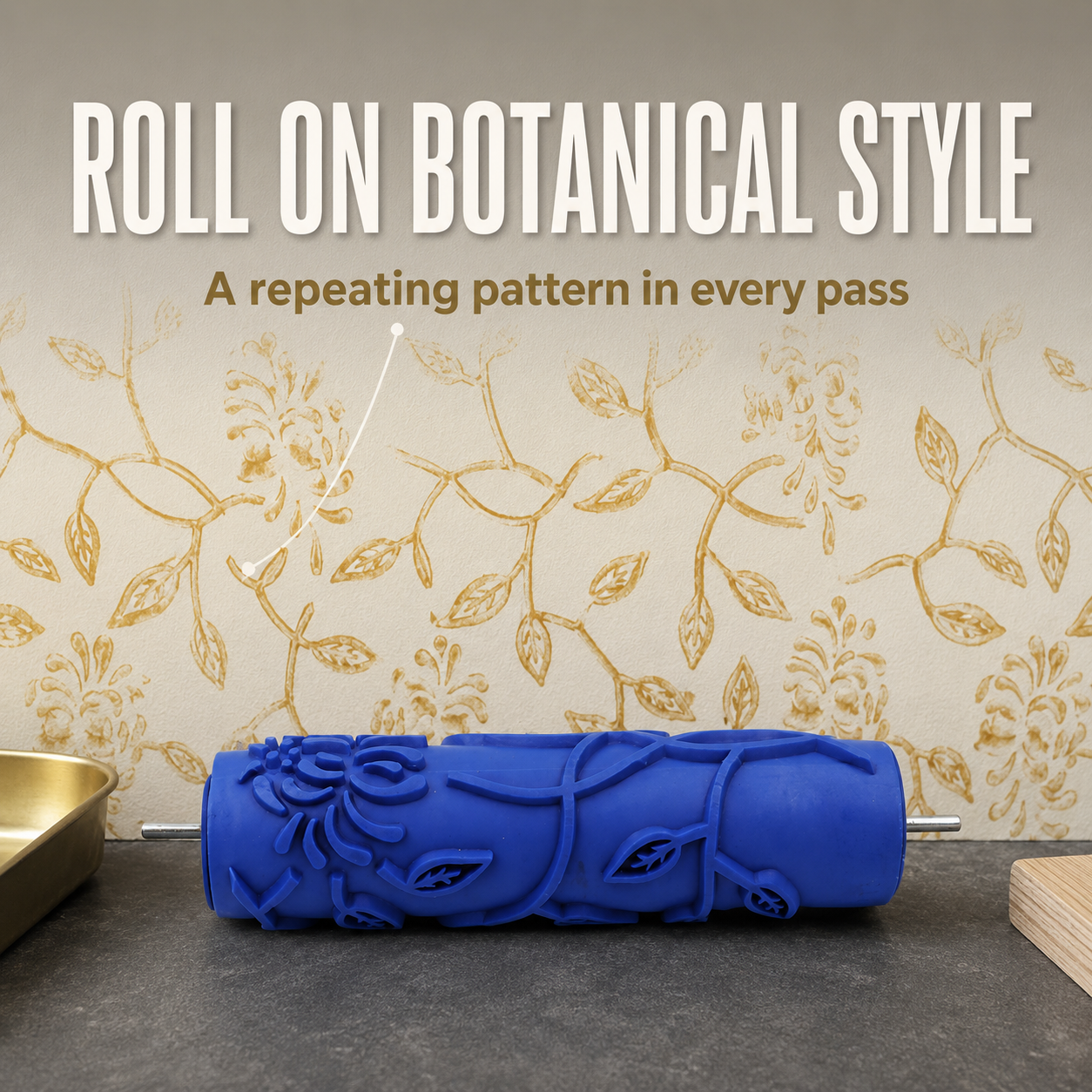 Pattern Paint Roller - 7" Roller