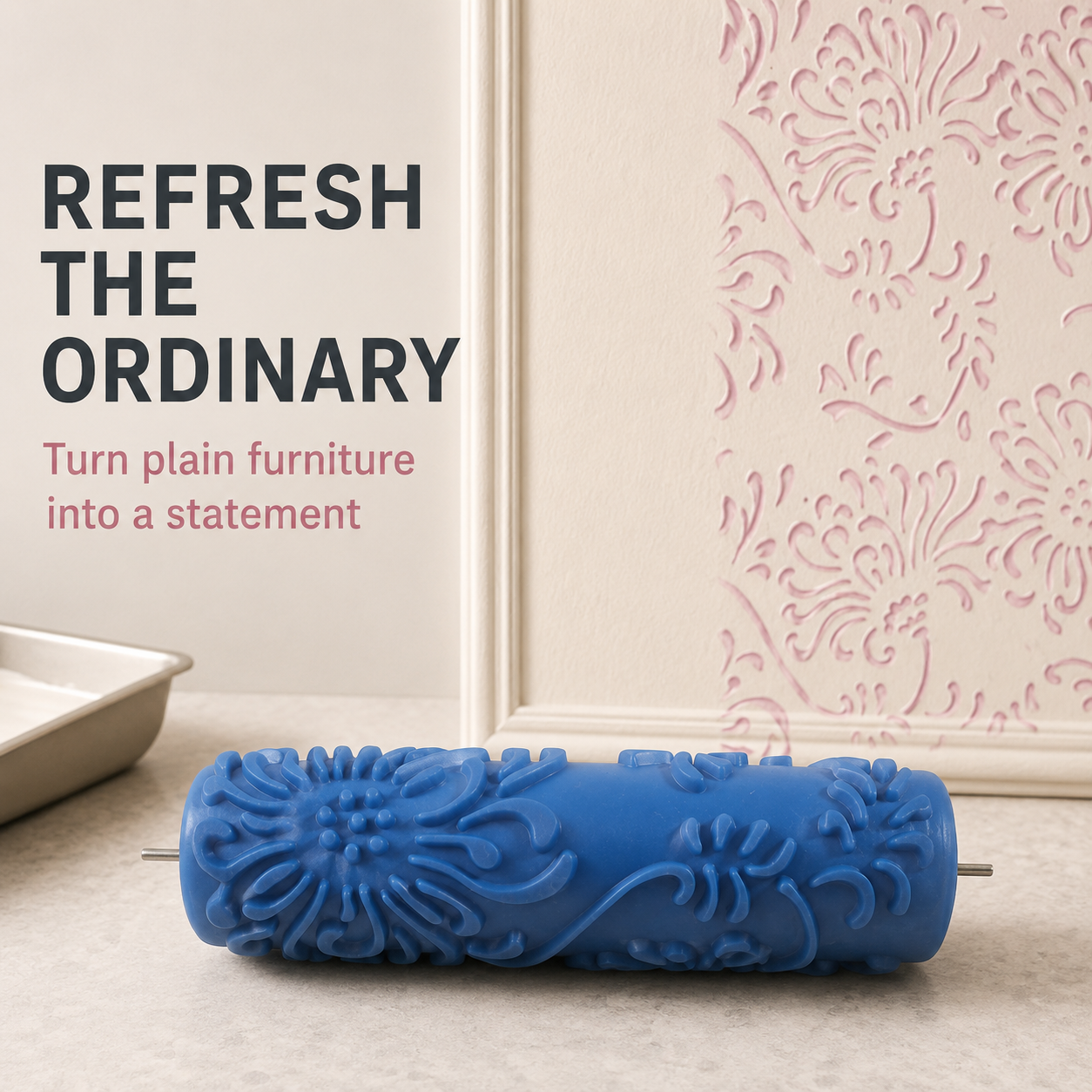 Pattern Paint Roller - 7" Roller