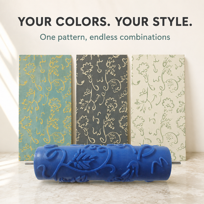 Pattern Paint Roller - 7" Roller