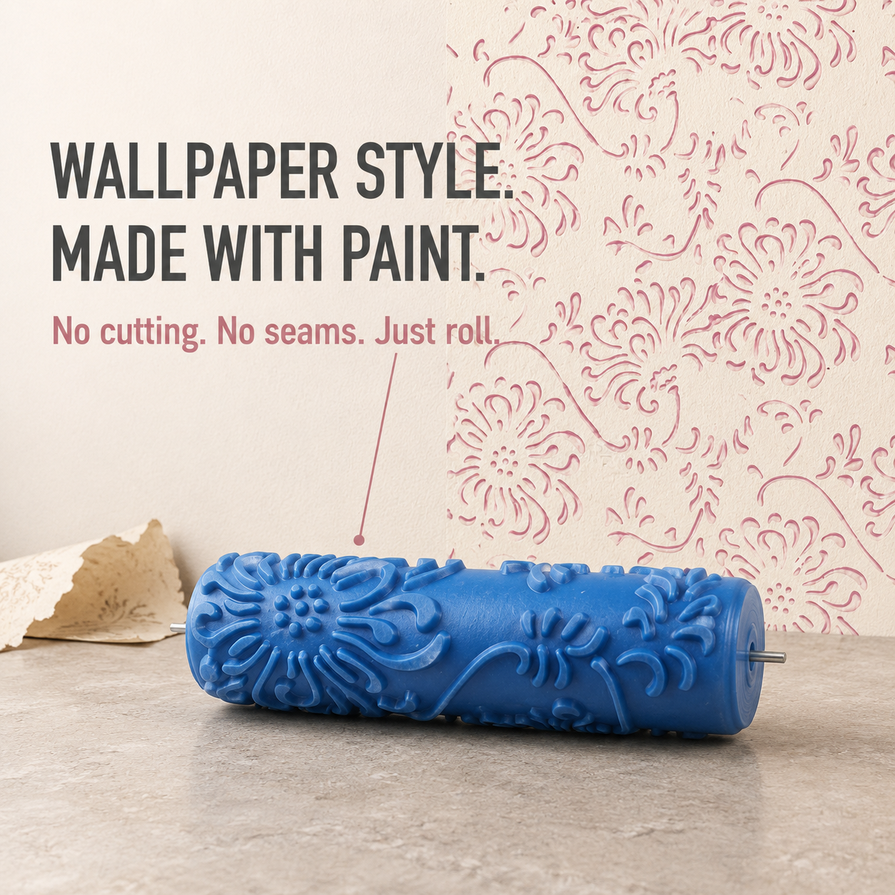 Pattern Paint Roller - 7" Roller