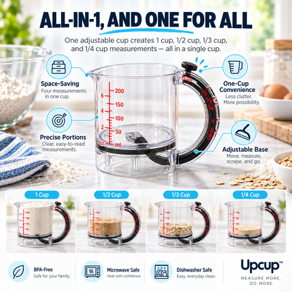 All-in-1 Adjustable Measuring Cup