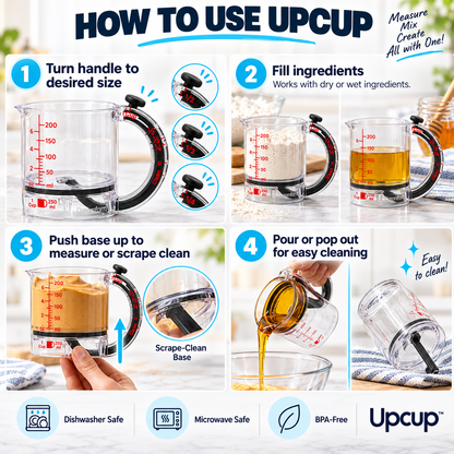 All-in-1 Adjustable Measuring Cup