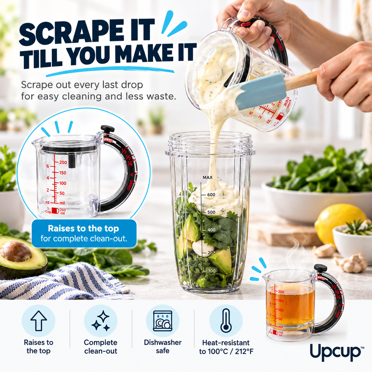 All-in-1 Adjustable Measuring Cup