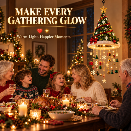 Lighted Christmas Hat Hanging Decoration