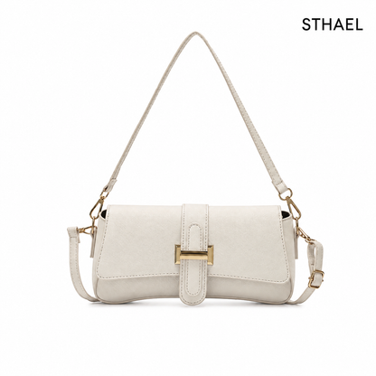 Vintage Vegan Leather Mini Shoulder Bag