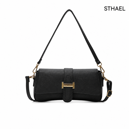 Vintage Vegan Leather Mini Shoulder Bag