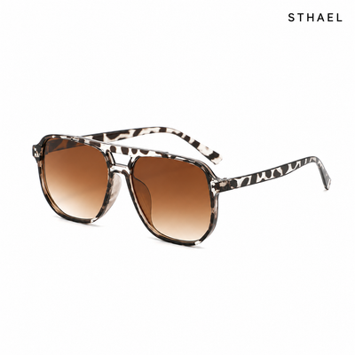 4-Pack Retro Polarized Aviator Sunglasses Set