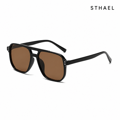 4-Pack Retro Polarized Aviator Sunglasses Set