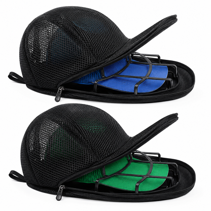 Hat Washing Cage With Shape Protector & Zipper Mesh Bag(2PCS)