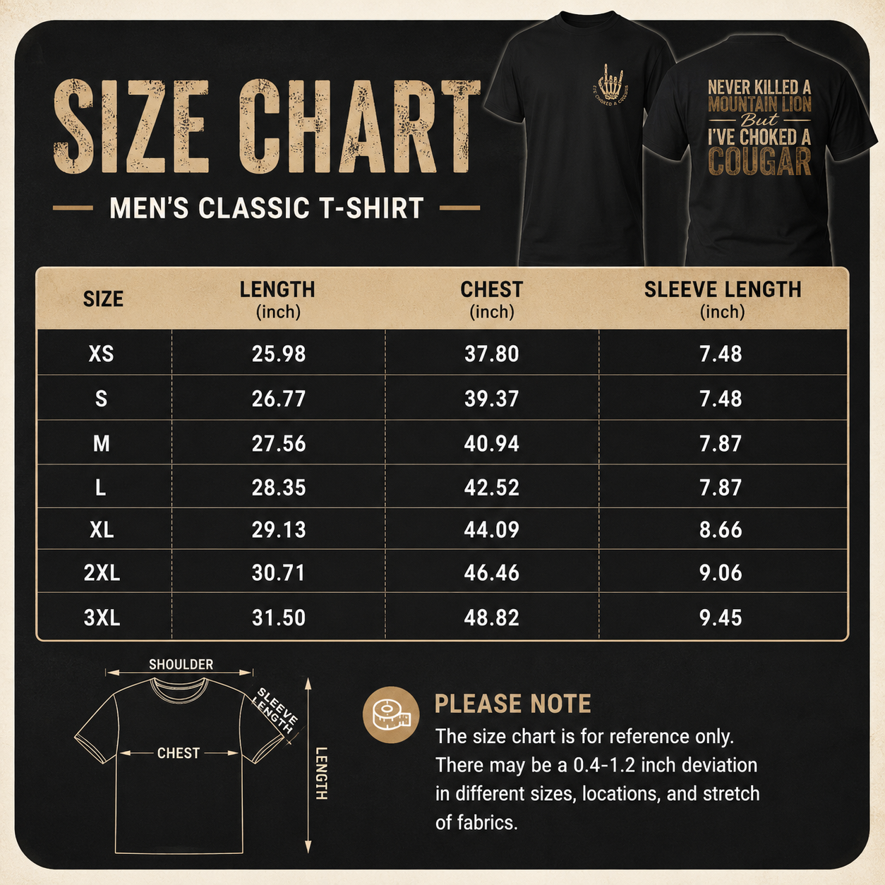 Vintage Funny Graphic Tee for Men – Soft Cotton Casual Statement T-Shirt
