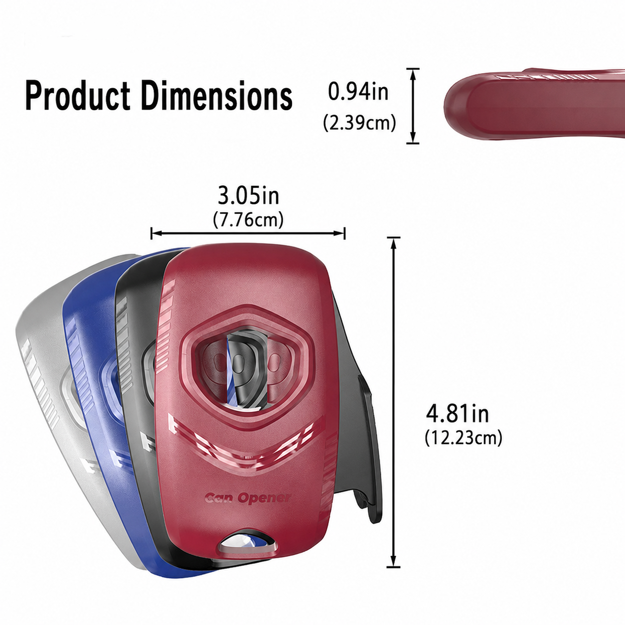 Draft Top Lift Seamless Can Opener – Safe Smooth Edge Can Top Remover for Better Drinking Experience 🥤