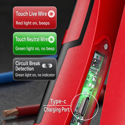 2026 Upgraded 16-in-1 Folding Electric Wire Stripper with Voltage Tester