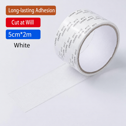 Window Screen Repair Tape – Strong Fiberglass Mesh Adhesive Patch for Door & Window Screen Fixing (2in x 78in, 2pcs)