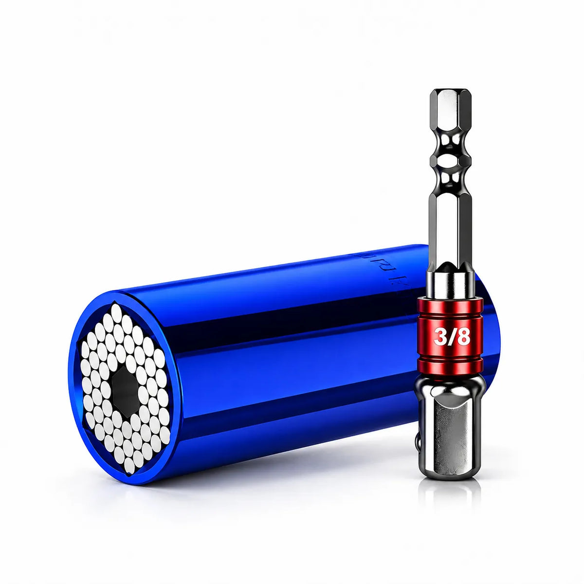 🎁Universal Grip Socket Tool With Power Drill Adapter – 7–19mm