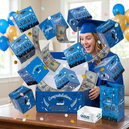 🎓 2026 Grad Surprise Exploding Money Box – Pop-Up Gift Set