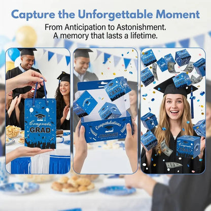 🎓 2026 Grad Surprise Exploding Money Box – Pop-Up Gift Set