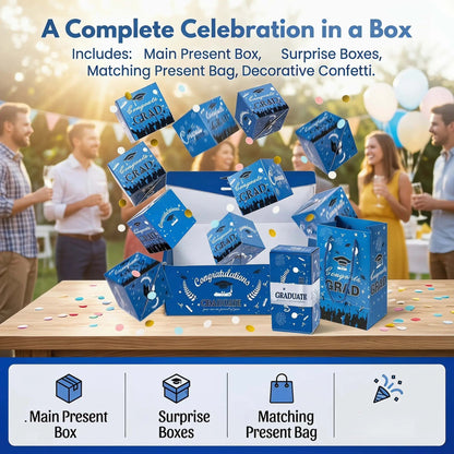 🎓 2026 Grad Surprise Exploding Money Box – Pop-Up Gift Set