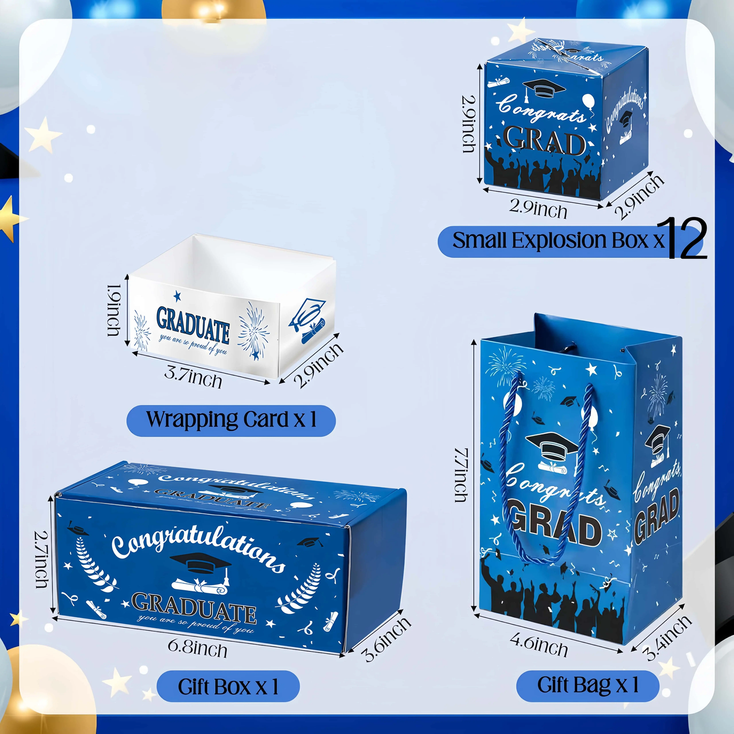🎓 2026 Grad Surprise Exploding Money Box – Pop-Up Gift Set
